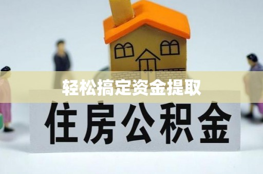 广河轻松搞定资金提取