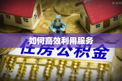 广河如何高效利用服务